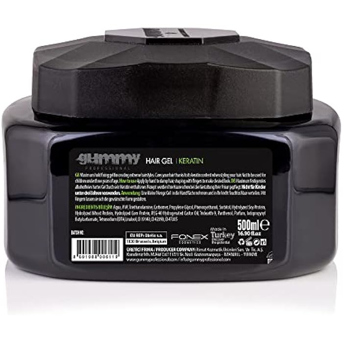 Gummy Hair Gel 500 ml Keratin - Image 2